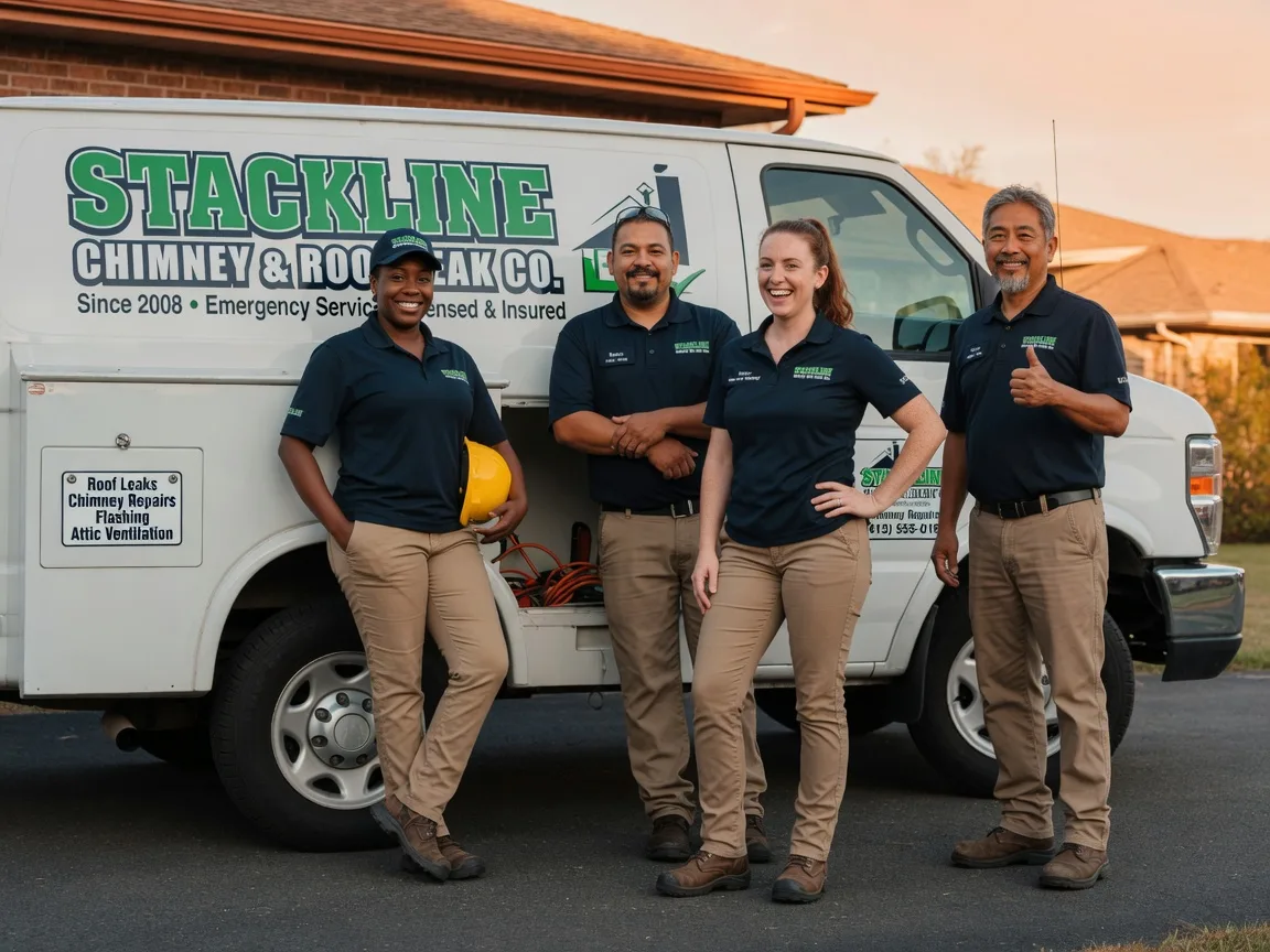 Chimney flashing repair company in Chico, CA